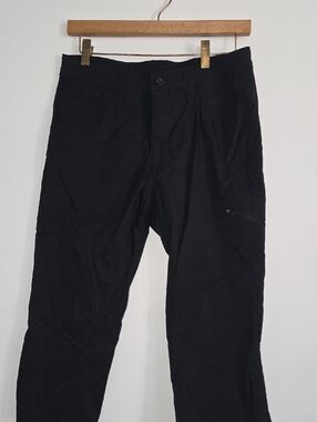 Womens Capri Black Outdoor Pants - Classic Everyday Comfort